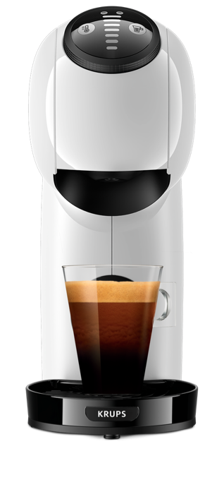 White Krups coffee machine