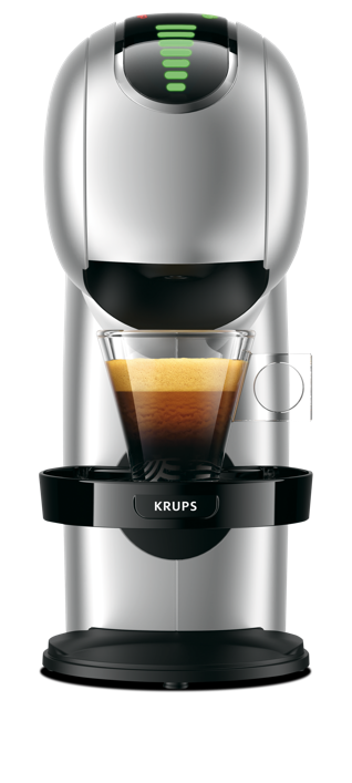 Grey Krups coffee machine