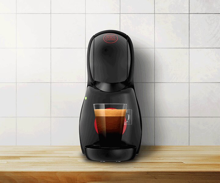 Close Up Piccolo XS Black Coffee Machine NESCAFÉ® Dolce Gusto®