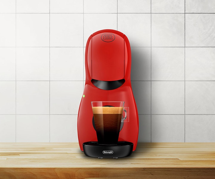 Piccolo XS Red By De Longhi Coffee Machine NESCAFE Dolce Gusto