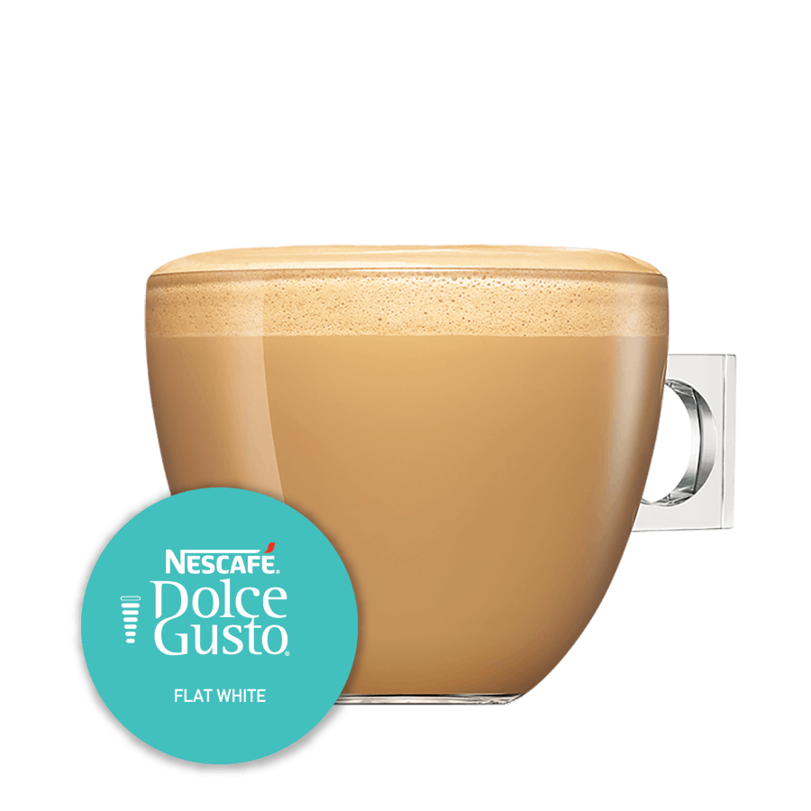 Flat White NESCAFÉ® Dolce Gusto® Capsule and Cup