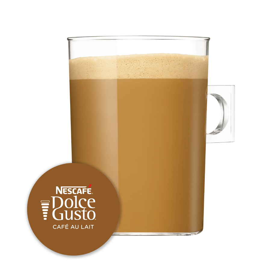 Café au Lait Magnum Pack NESCAFÉ® Dolce Gusto® Capsule and Cup