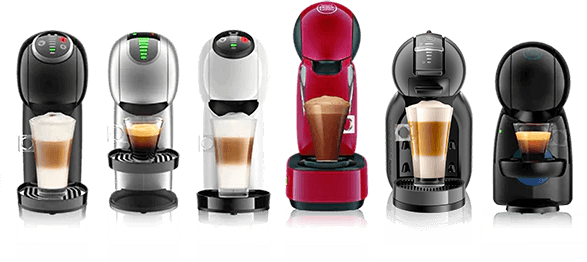 Selection of coffee machines